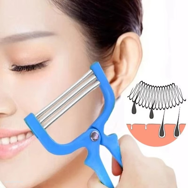 Facial Hair Remover Manual Removal Epilator Beauty ShavingThreading Tool For Women