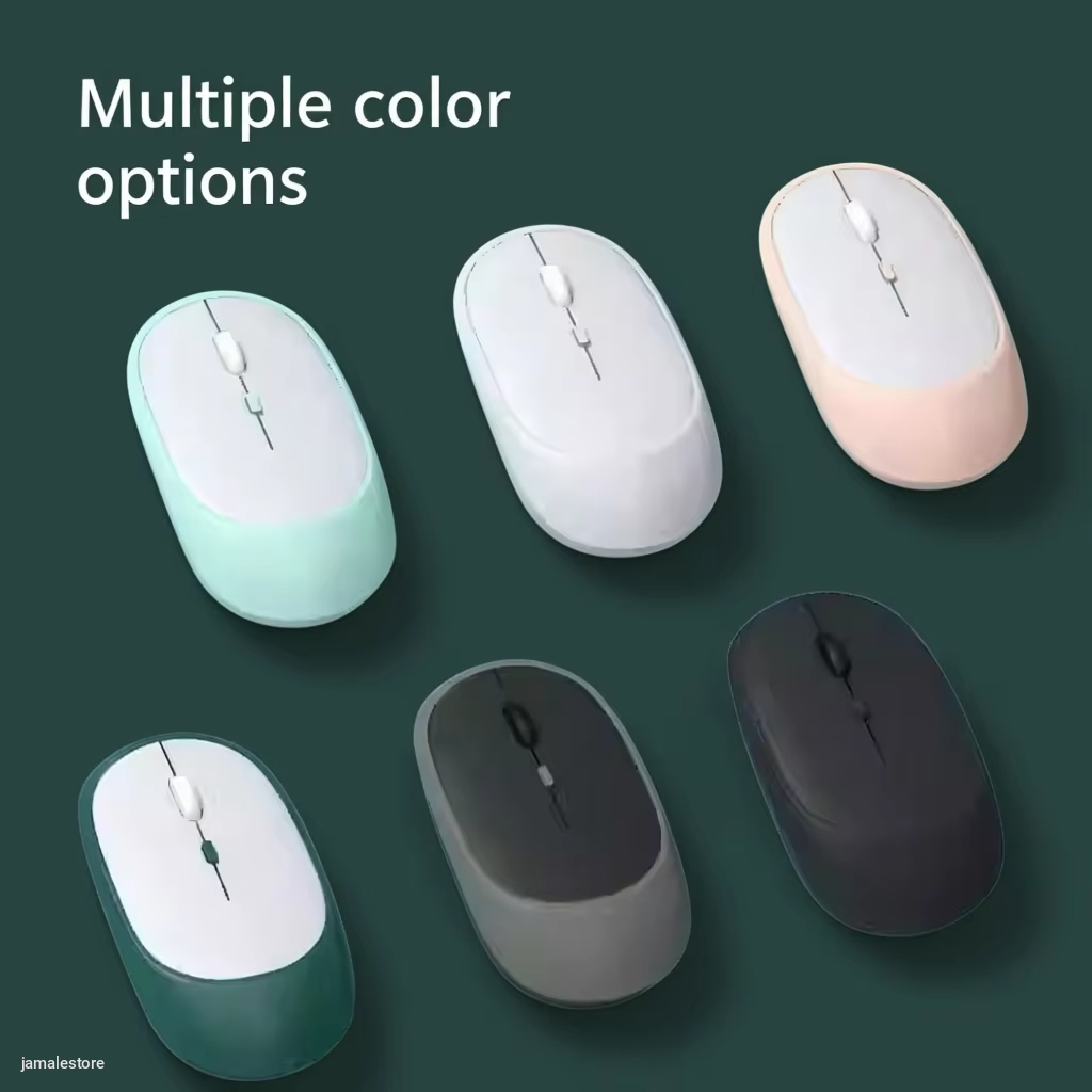 Rechargeable Mouse Dual Modes Blue Tooth5.2 2.4G USB Mute Wireless Mice Wireless Mouse for Computer Laptop Tablet Macbook